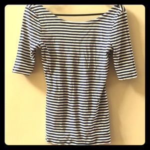 Banana Republic low back shirt